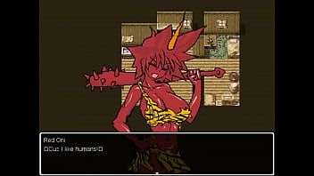 Play New project sex scene #43 - red oni story & sex - part 1: story