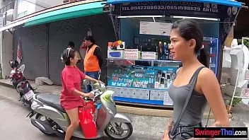 play Petite amateur asian teen with her boyfriend out for lunch