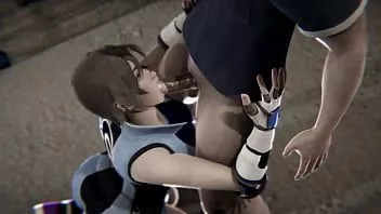 play Tekken - asuka kazama сквиртует мастурбацией, минетом и сексом с кримпаем