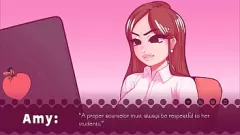 Play Sensual Lesbian Counseling Session with Brunette and Redhead Teachers: Hypnotic Kissing Therapy for College Girls